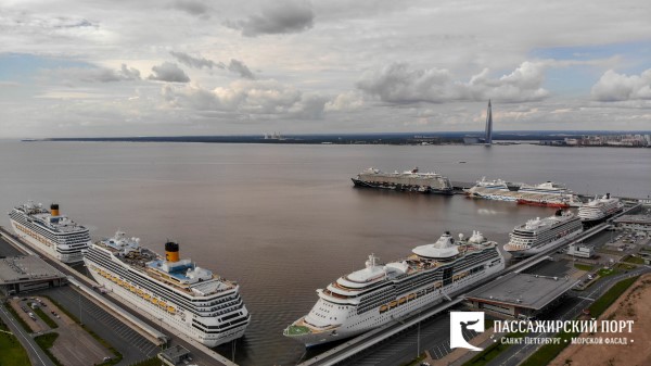 Passenger Port Of Saint Petersburg Reached The Full Load Of